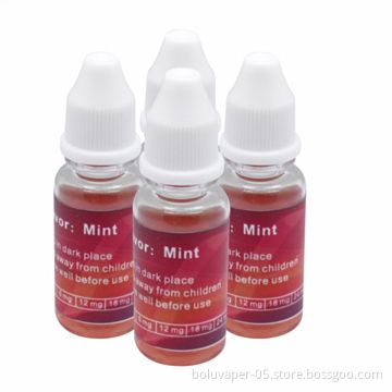 PG and VG Smoking E-Liquid for E-cigarette, Available in Various Flavors